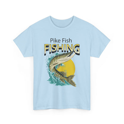 Pike Fish Fishing T-Shirt — Vintage Pike Angler Graphic Tee