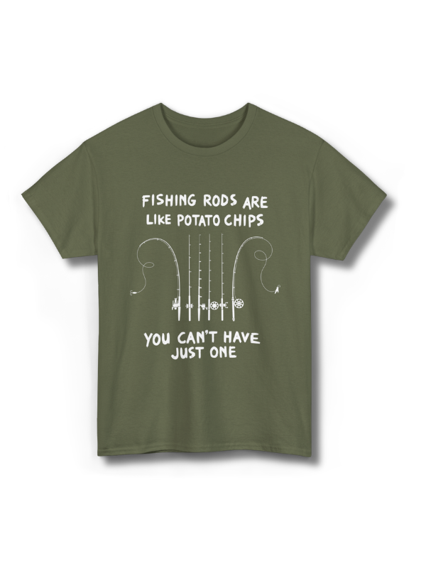 Fishing Rods are Like Potato Chips You Can't Just Have One