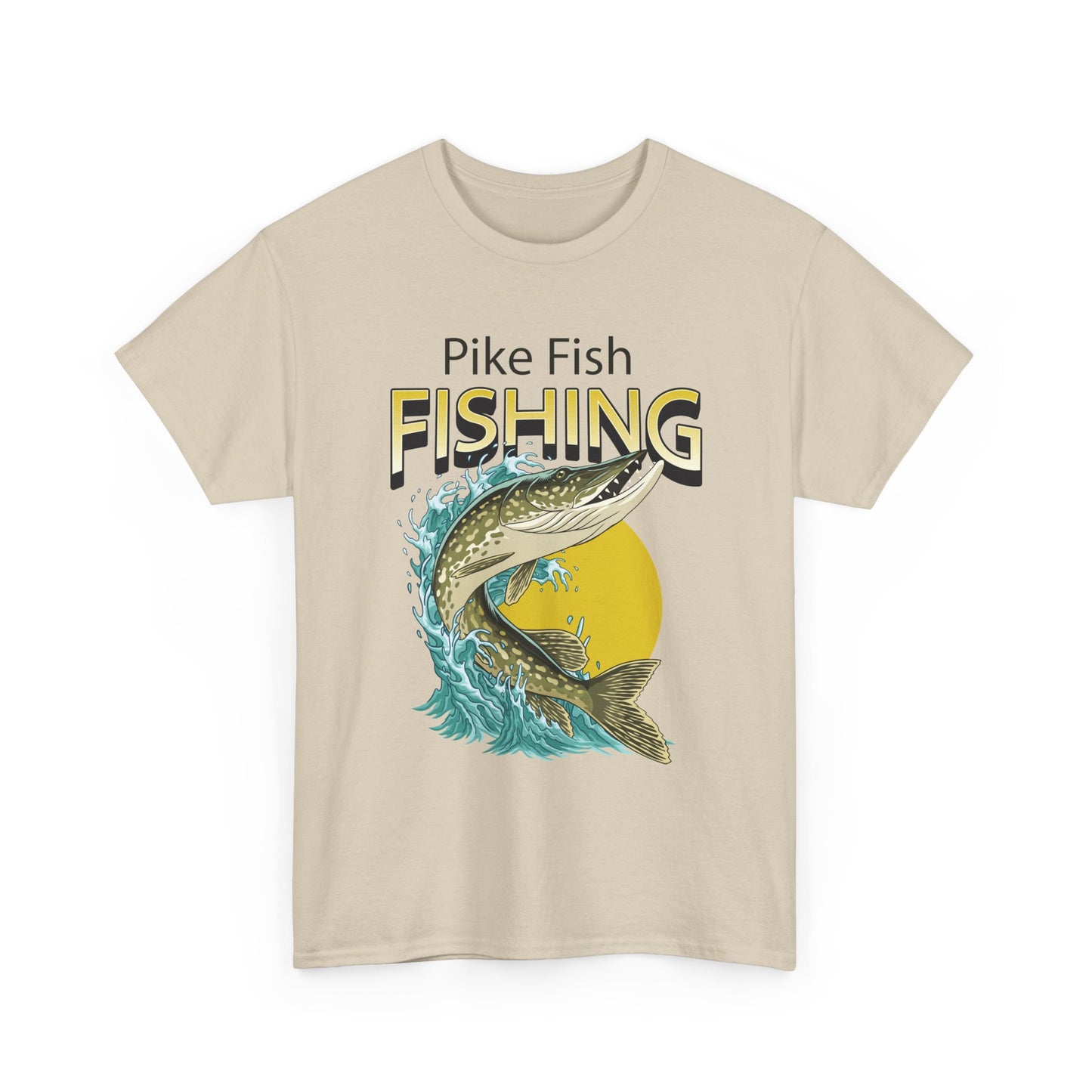Pike Fish Fishing T-Shirt — Vintage Pike Angler Graphic Tee