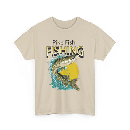 Pike Fish Fishing T-Shirt — Vintage Pike Angler Graphic Tee