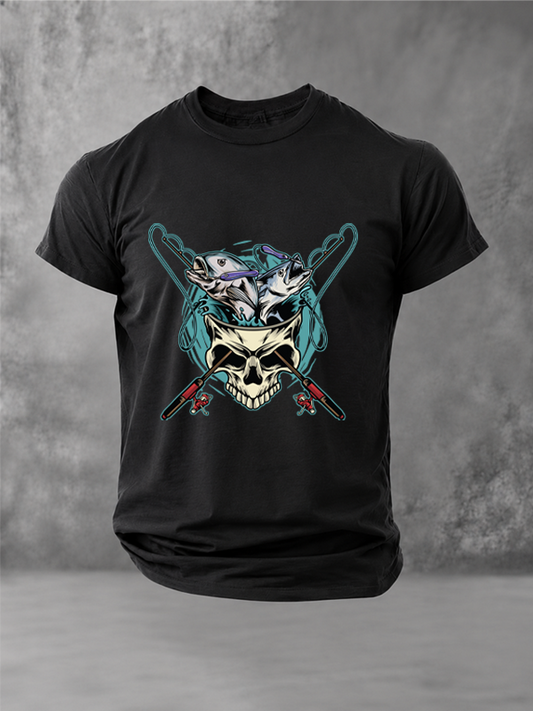Skull & Rods | Angler Tee