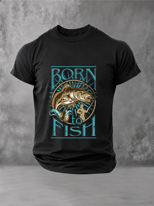 Born to Fish | Fisherman's Tee