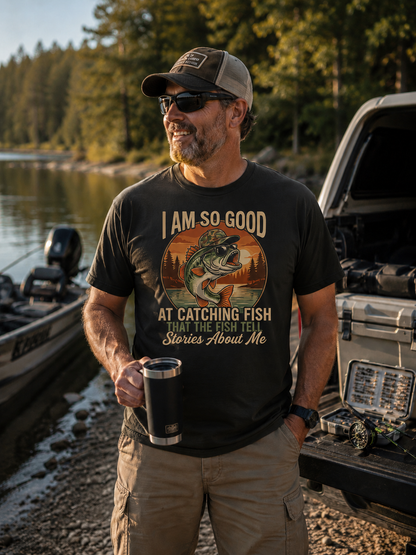 I Am So Good At Catching Fish That The Fish Tell Stories About Me