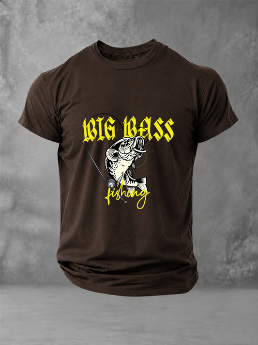 Big Bass Hunter | Fishing T-Shirt