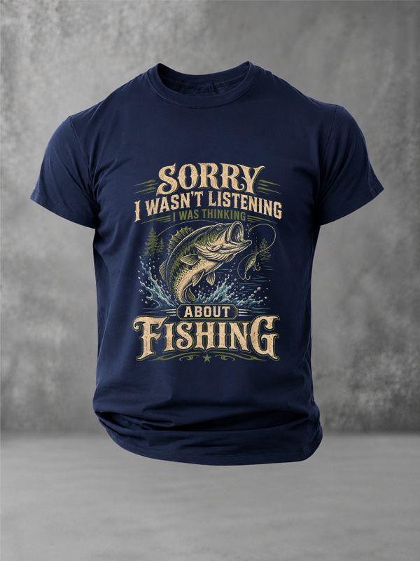 3 Vintage Fishing Tees