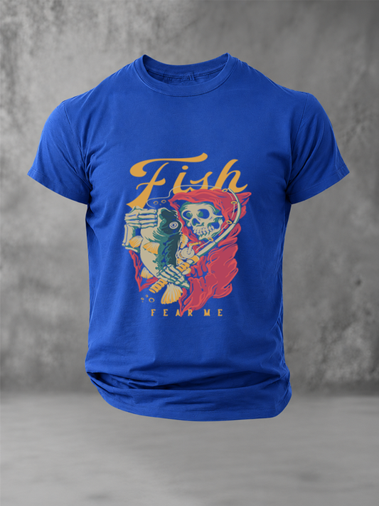 Fish Fear Me | Skull Angler Shirt