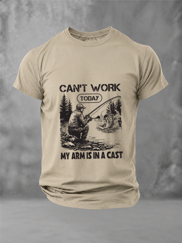 Can't Work Today | Vintage Fishing Shirt