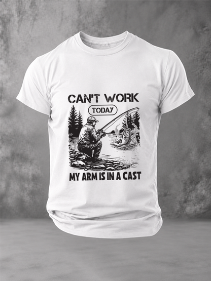 Can't Work Today | Vintage Fishing Shirt