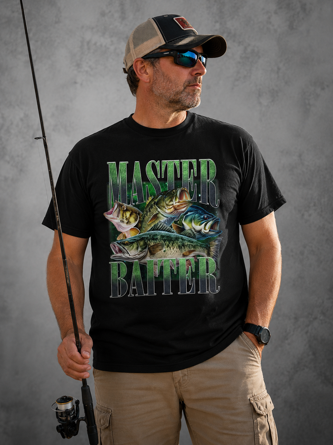 Certified Master Baiter Fishing Tee