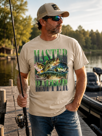 Certified Master Baiter Fishing Tee